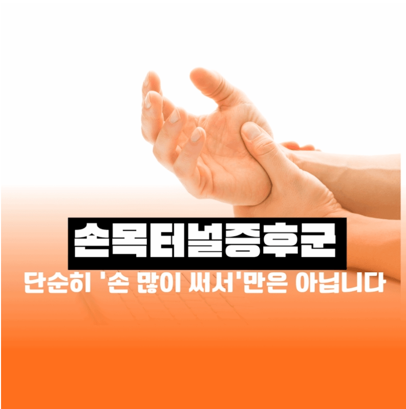 손목터널증후군 원인