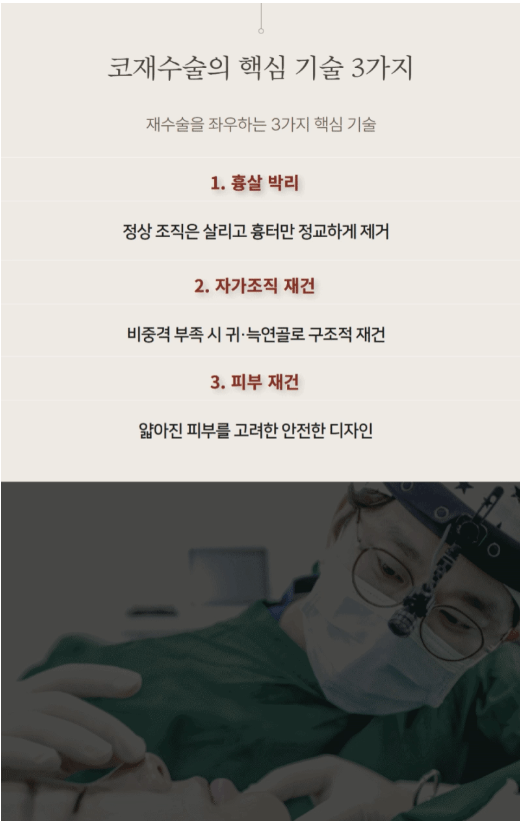 코재수술 성형외과
