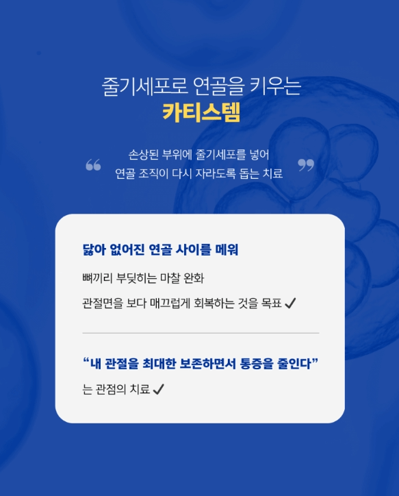 무릎연골치료